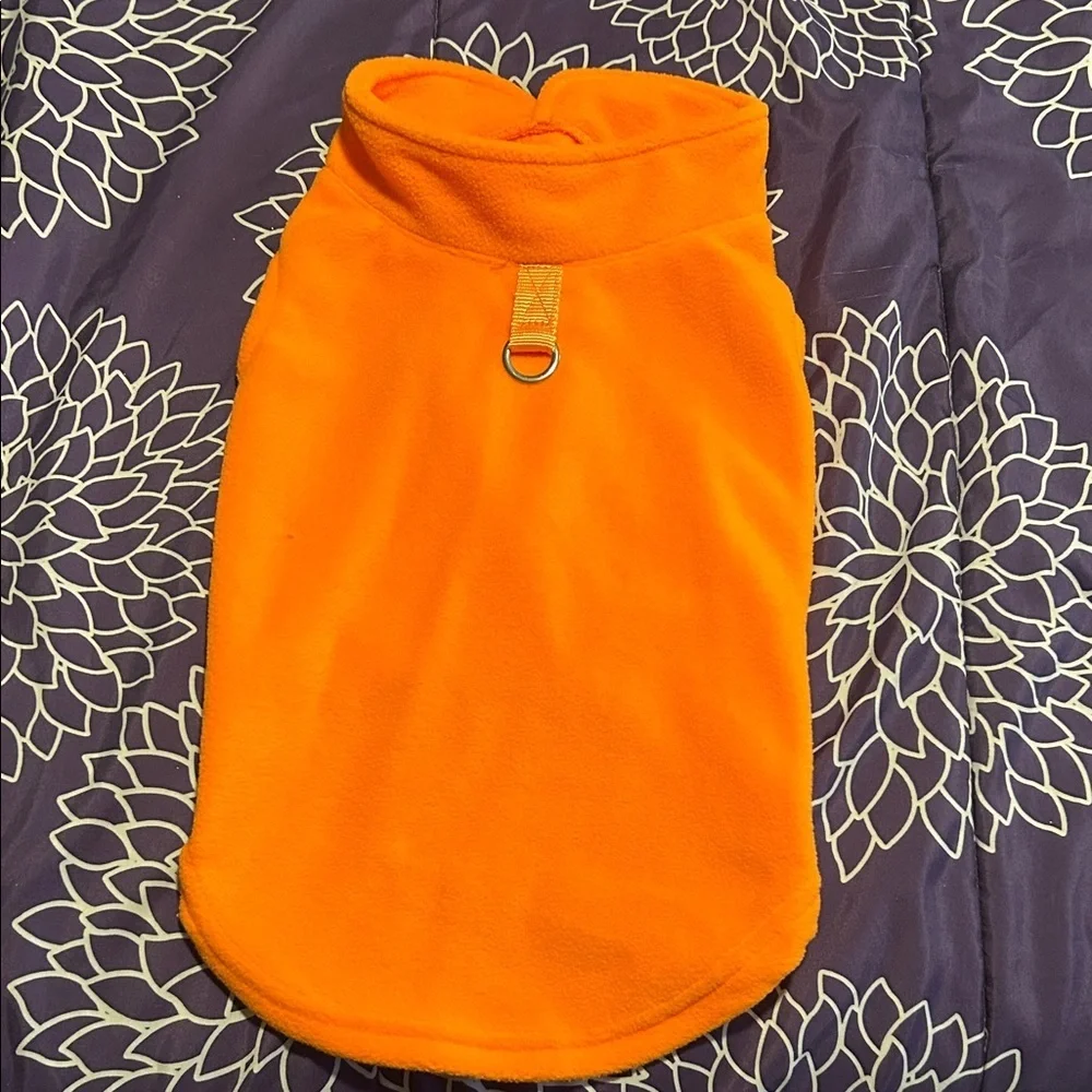 Vibrant Orange Dog Safety Vest New